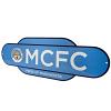 Manchester City FC Colour Retro Sign 3