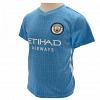 Manchester City FC Shirt & Short Set 9/12 mths SQ 2