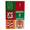 Liverpool FC Birthday Card Son 4