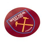 West Ham United FC Single Car Sticker CR 2