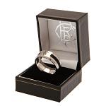 Rangers FC Black Inlay Ring Large 3