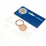 Leicester City FC Rose Gold Plated Keyring 2