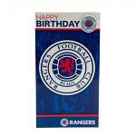 Rangers FC Birthday Card & Badge 3