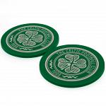 Celtic FC 2pk Coaster Set 3