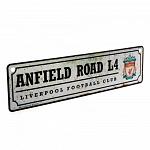 Liverpool FC Window Sign Retro 3