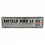 Liverpool FC Window Sign Retro 2