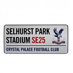 Crystal Palace FC Street Sign 2