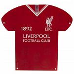 Liverpool FC Metal Shirt Sign LB 3