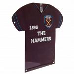 West Ham United FC Metal Shirt Sign 3