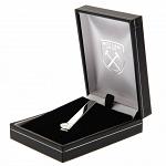 West Ham United FC Silver Plated Tie Slide 3