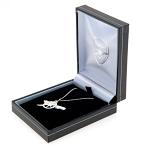 Arsenal FC Sterling Silver Pendant & Chain GN 2