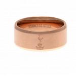 Tottenham Hotspur FC Rose Gold Plated Ring Small 2