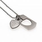 Arsenal FC Dog Tag & Chain - Cut Out 3