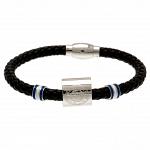 Leicester City FC Colour Ring Leather Bracelet 2