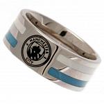 Manchester City FC Ring - Colour Stripe - Size X 2