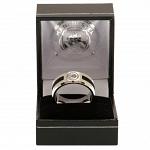 Manchester City FC Ring - Black Inlay - Size R 3
