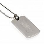 Liverpool FC Engraved Dog Tag & Chain LB 2