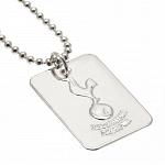 Tottenham Hotspur FC Silver Plated Dog Tag & Chain 3