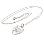 Arsenal FC Sterling Silver Pendant & Chain CR 2