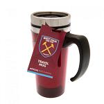 West Ham United FC Travel Mug - Aluminium 3