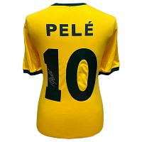 Brazil 1970 Pele Signed Shirt