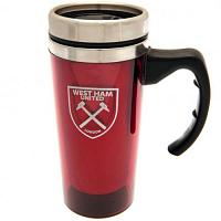 West Ham United FC Travel Mug - Aluminium