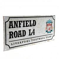 Liverpool FC Street Sign - Retro