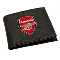 Arsenal FC Leather Wallet - Embroidered Crest