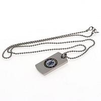 Chelsea FC Dog Tag & Chain - Crest