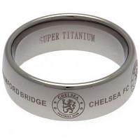 Chelsea FC Ring - Super Titanium - Size R