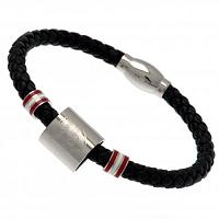 Arsenal FC Leather Bracelet - Colour Ring