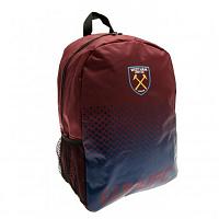 West Ham United FC Backpack, School Bag, Sports Bag