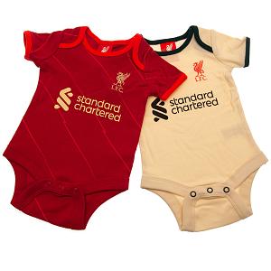 Liverpool FC 2 Pack Bodysuit 12-18 Mths DS 1