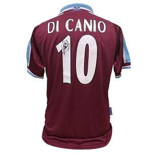 West Ham United FC Di Canio Signed Shirt 1