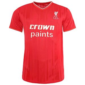Liverpool FC Retro 1986 Home Shirt Mens XL 1
