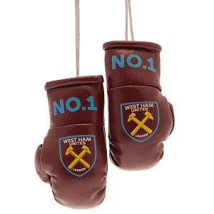 West Ham United FC Mini Boxing Gloves 1