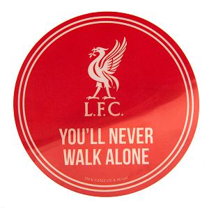 Liverpool FC Single Car Sticker YNWA 1