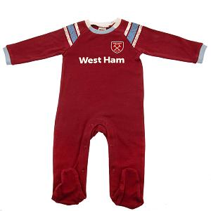 West Ham United FC Sleepsuit 9-12 Mths ST 1