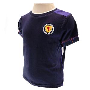 Scottish FA Shirt & Short Set 9-12 Mths TN 1