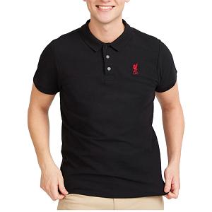 Liverpool FC Conninsby Polo Mens Black Small 1