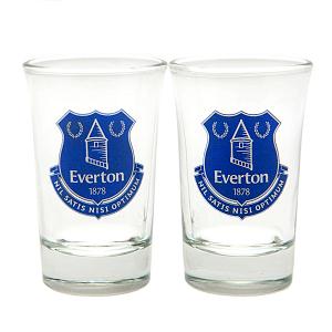 Everton FC 2pk Shot Glass Set 1