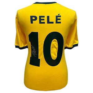Brazil 1970 Pele Signed Shirt 1