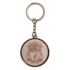 Liverpool FC Glass Crest Keyring 1