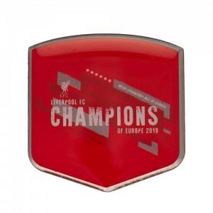 Liverpool FC Champions Of Europe Badge 2
