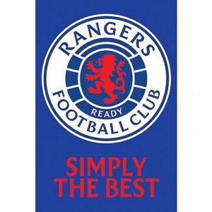 Rangers FC Poster Crest 5 1