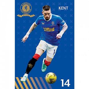 Rangers FC Poster Kent 8 1