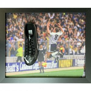 Tottenham Hotspur FC Gascoigne Signed Boot (Framed) 1