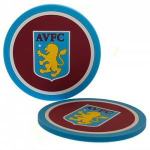 Aston Villa FC 2pk Coaster Set 1
