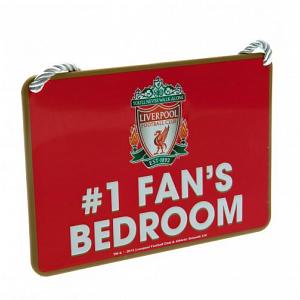Liverpool FC Bedroom Sign - No1 Fan 1