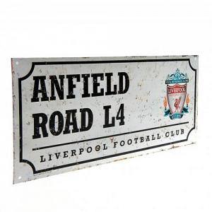 Liverpool FC Street Sign - Retro 1
